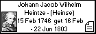 Johann Jacob Wilhelm Heintze - (Heinse)