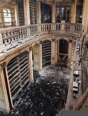 Brand in der Anna Amalia Bibliothek