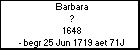 Barbara ?