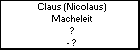 Claus (Nicolaus) Macheleit