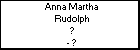 Anna Martha Rudolph
