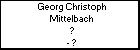 Georg Christoph Mittelbach